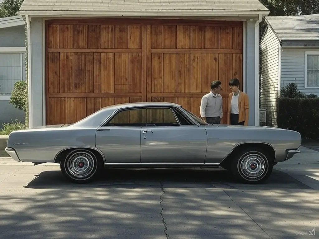 overhead garage door vintage