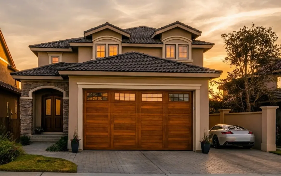 Wood Garage Overhead Doors in Houston: The Timeless Beauty
