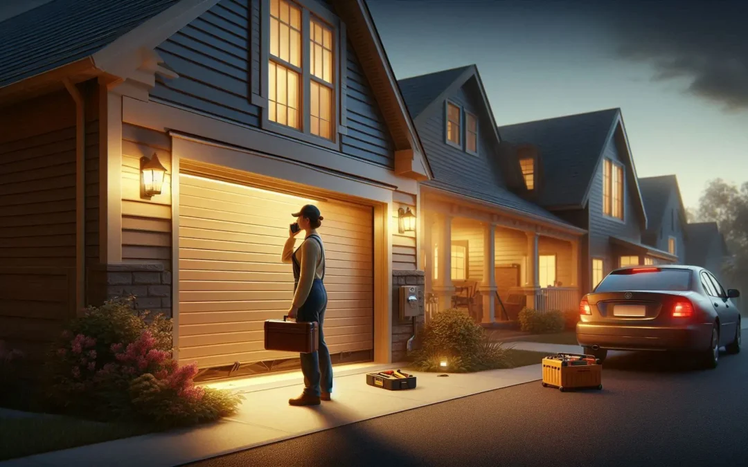 Emergency Garage Door Repairs: What to Do When You’re Locked Out
